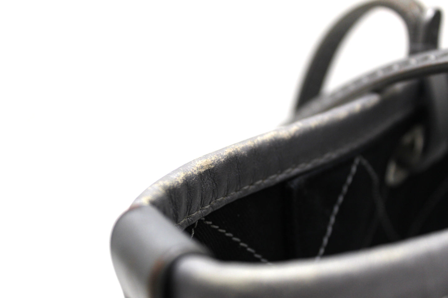 Chanel Silver Fever Caviar Quilted Shoulder Tote Bag