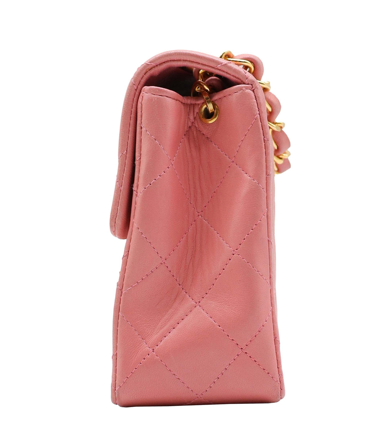 Chanel Mini Flap Bag Pink Lambskin C24012429 ASC5864