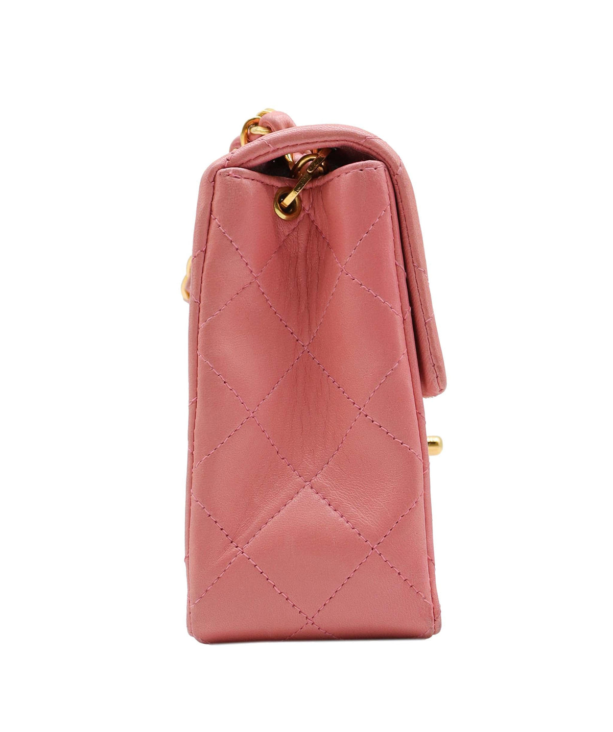 Chanel Mini Flap Bag Pink Lambskin C24012429 ASC5864