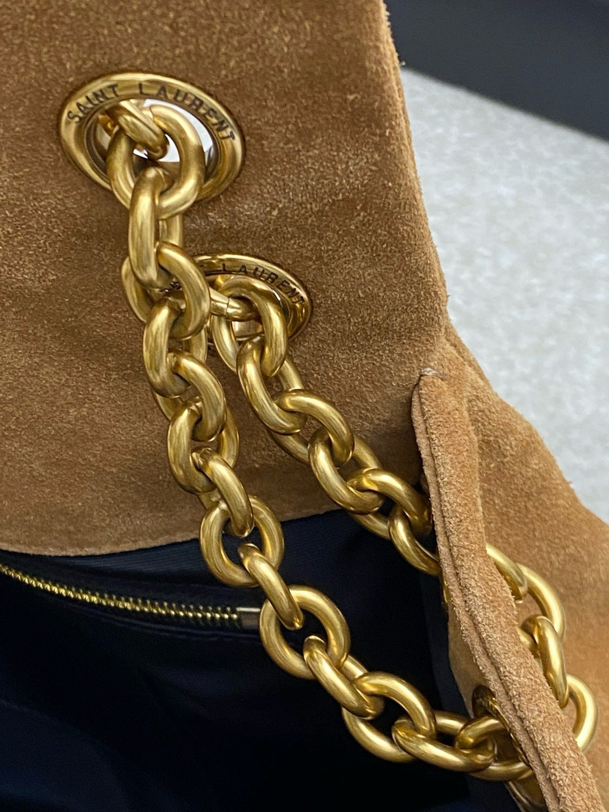 YSK299 Jamie 4.3 in Suede Small/Maxi / HIGHEST QUALITY VERSION