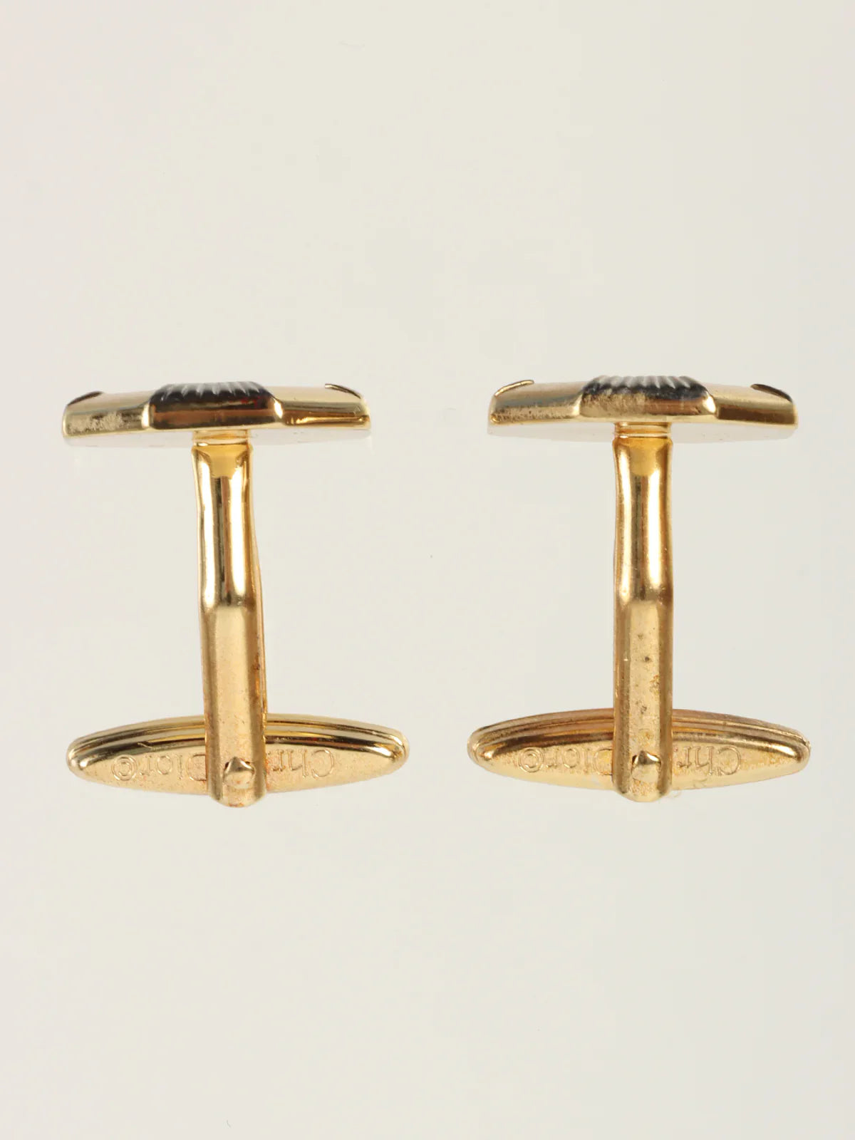 DIOR Octagon Logo Cuffs Gold/Silver
