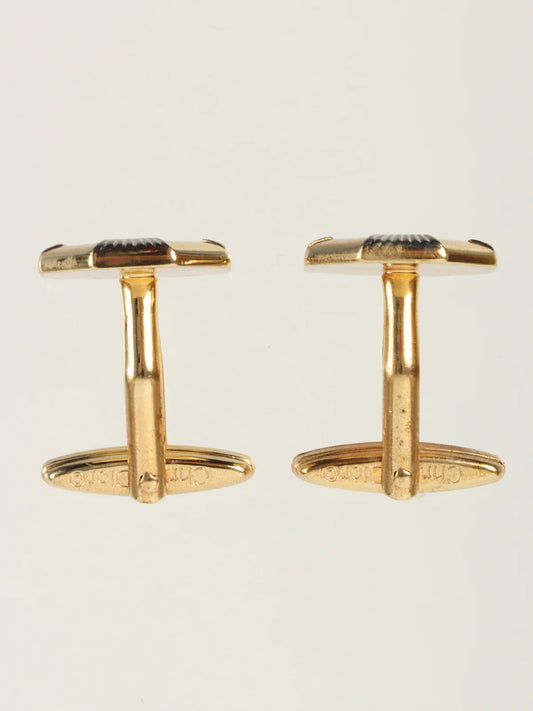 DIOR Octagon Logo Cuffs Gold/Silver