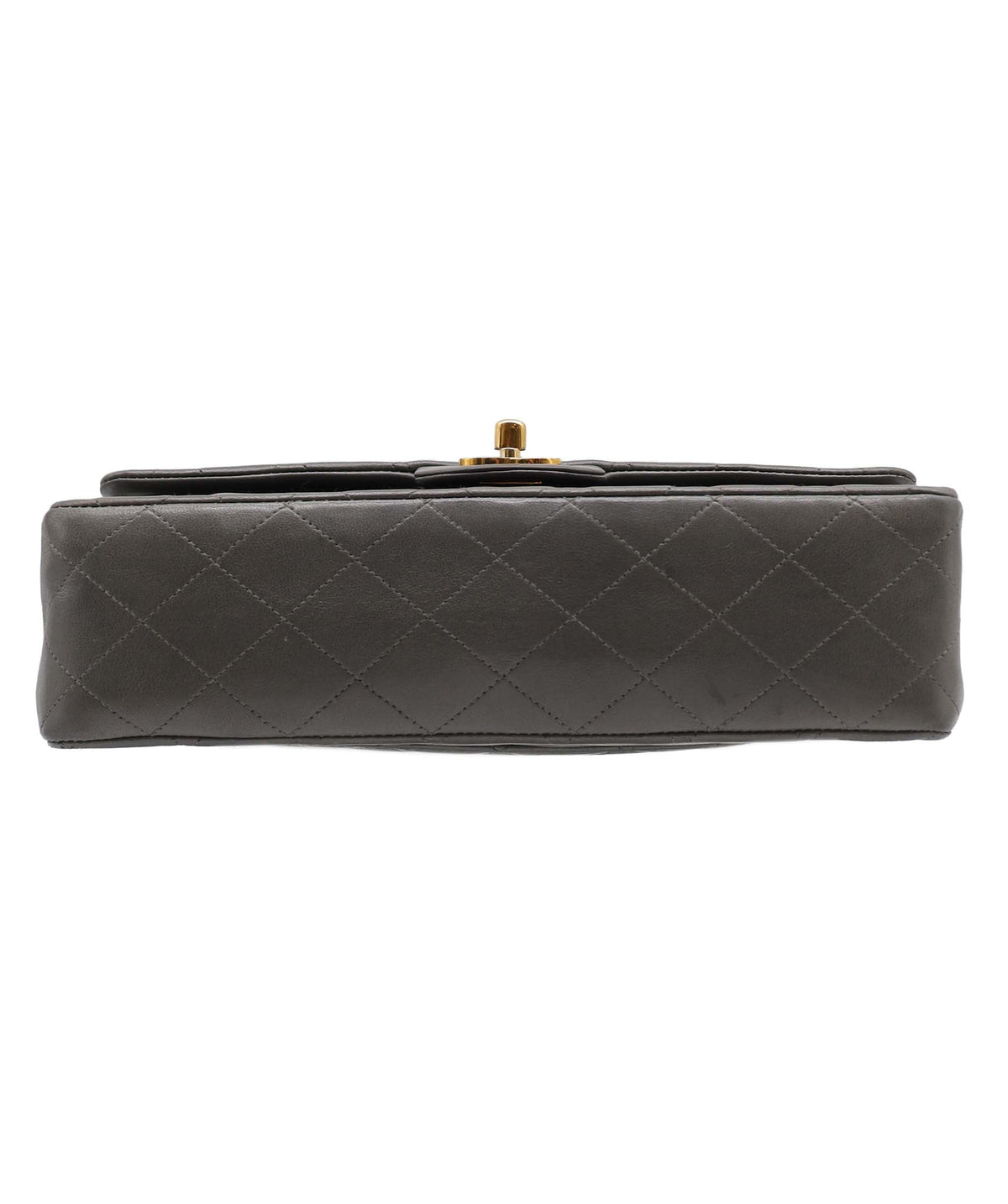 Chanel Medium Double Gray Lambskin C24123788 ASC5855