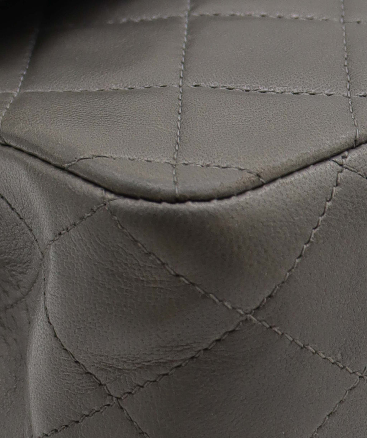 Chanel Medium Double Gray Lambskin C24123788 ASC5855