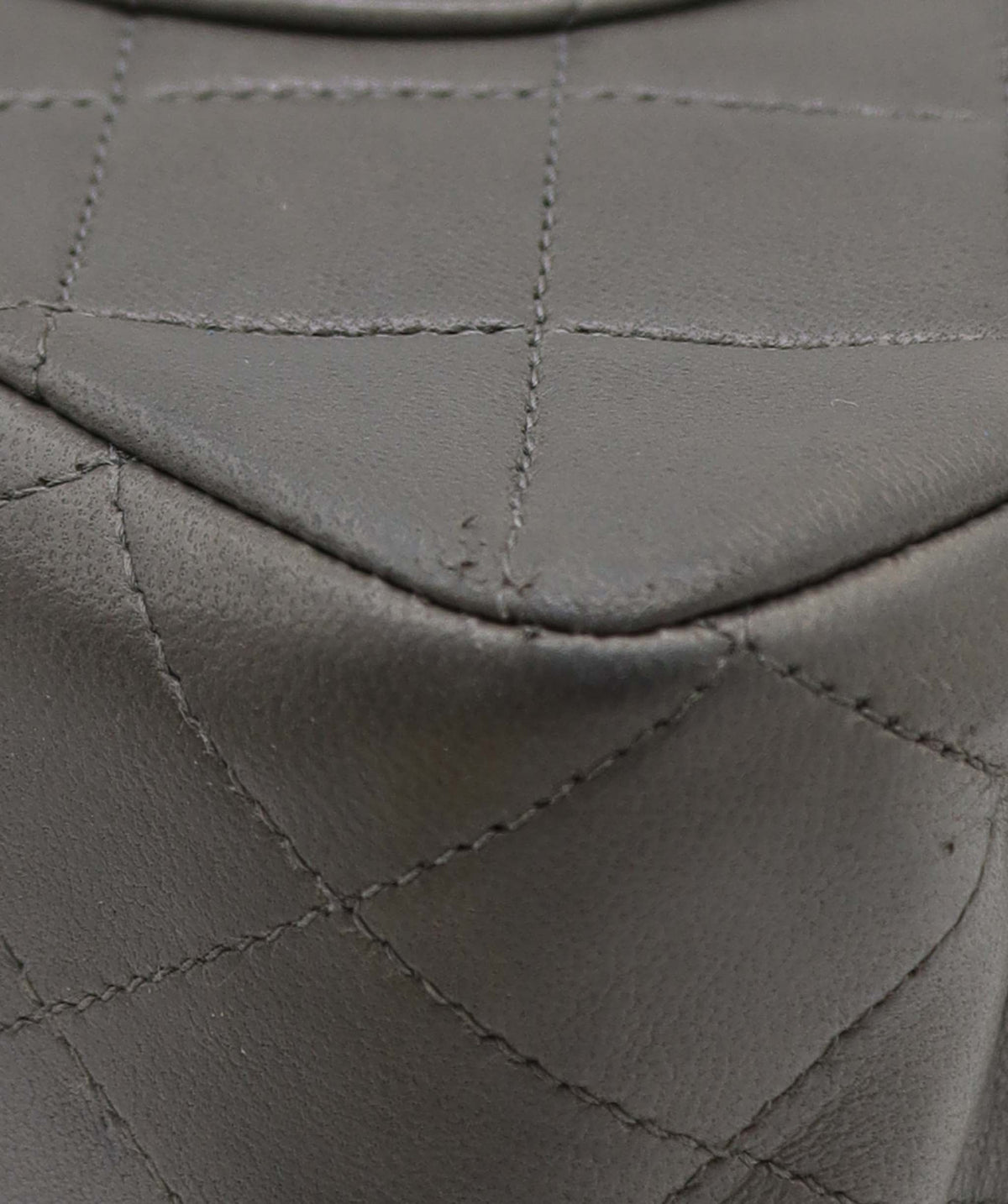 Chanel Medium Double Gray Lambskin C24123788 ASC5855