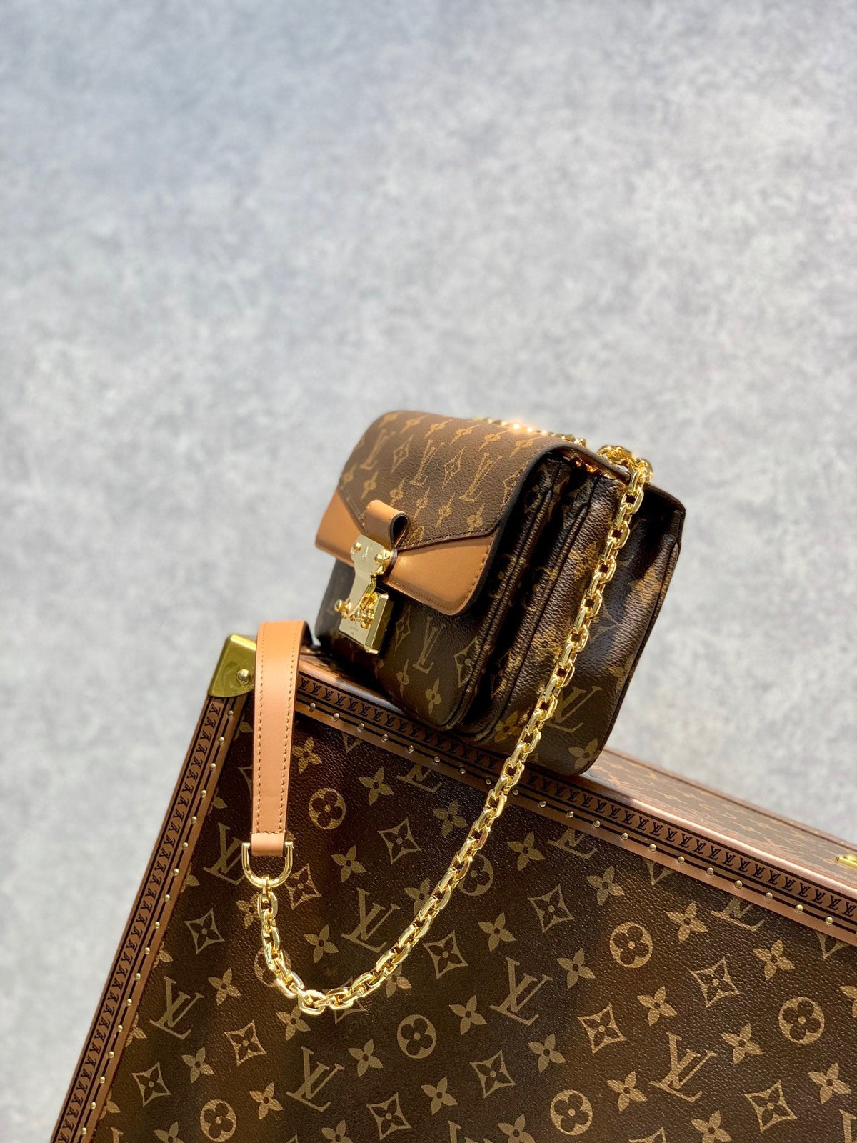 LB670 Marceau Monogram / HIGHEST QUALITY VERSION / 9.6 x 5.9 x 2.6 inches