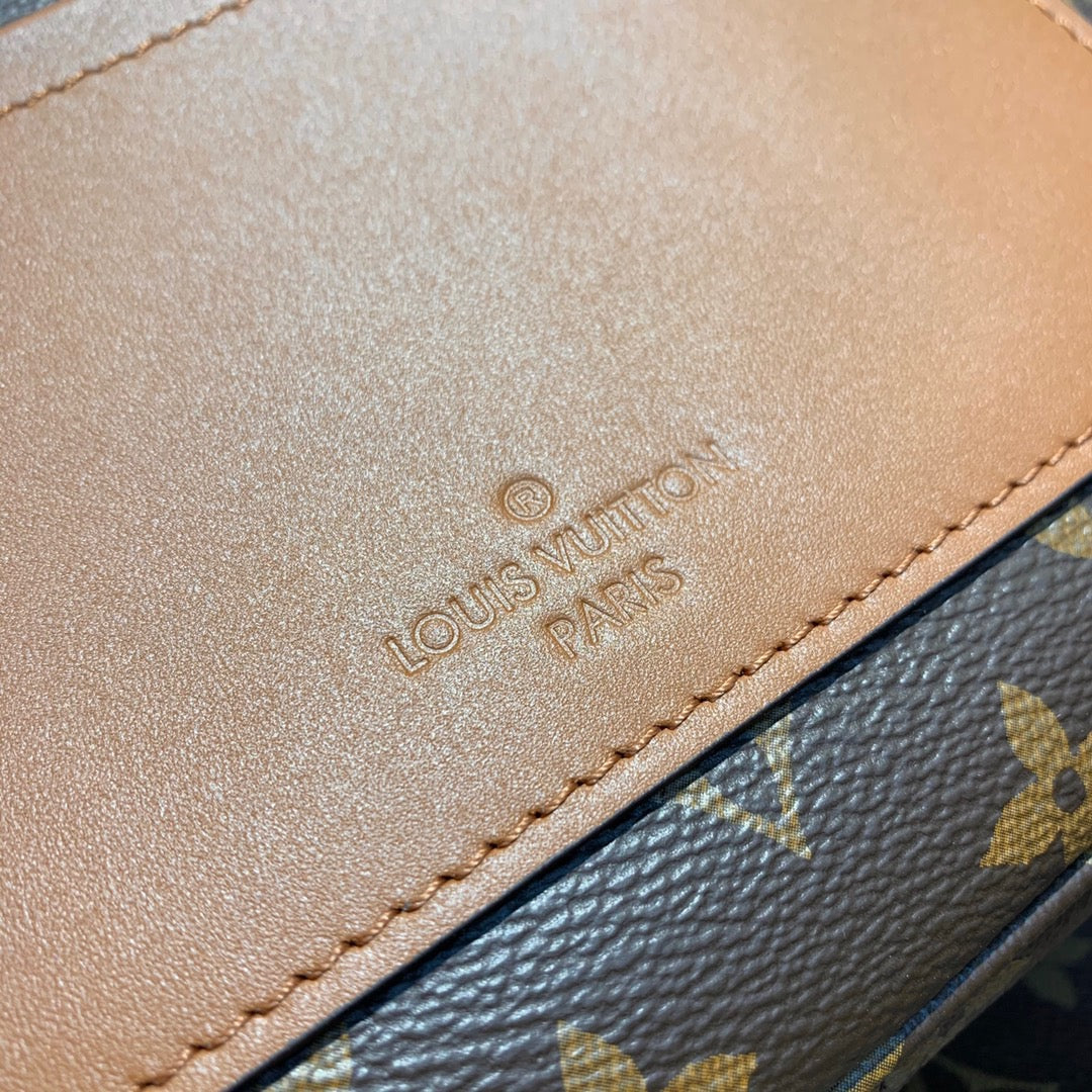 LB670 Marceau Monogram / HIGHEST QUALITY VERSION / 9.6 x 5.9 x 2.6 inches