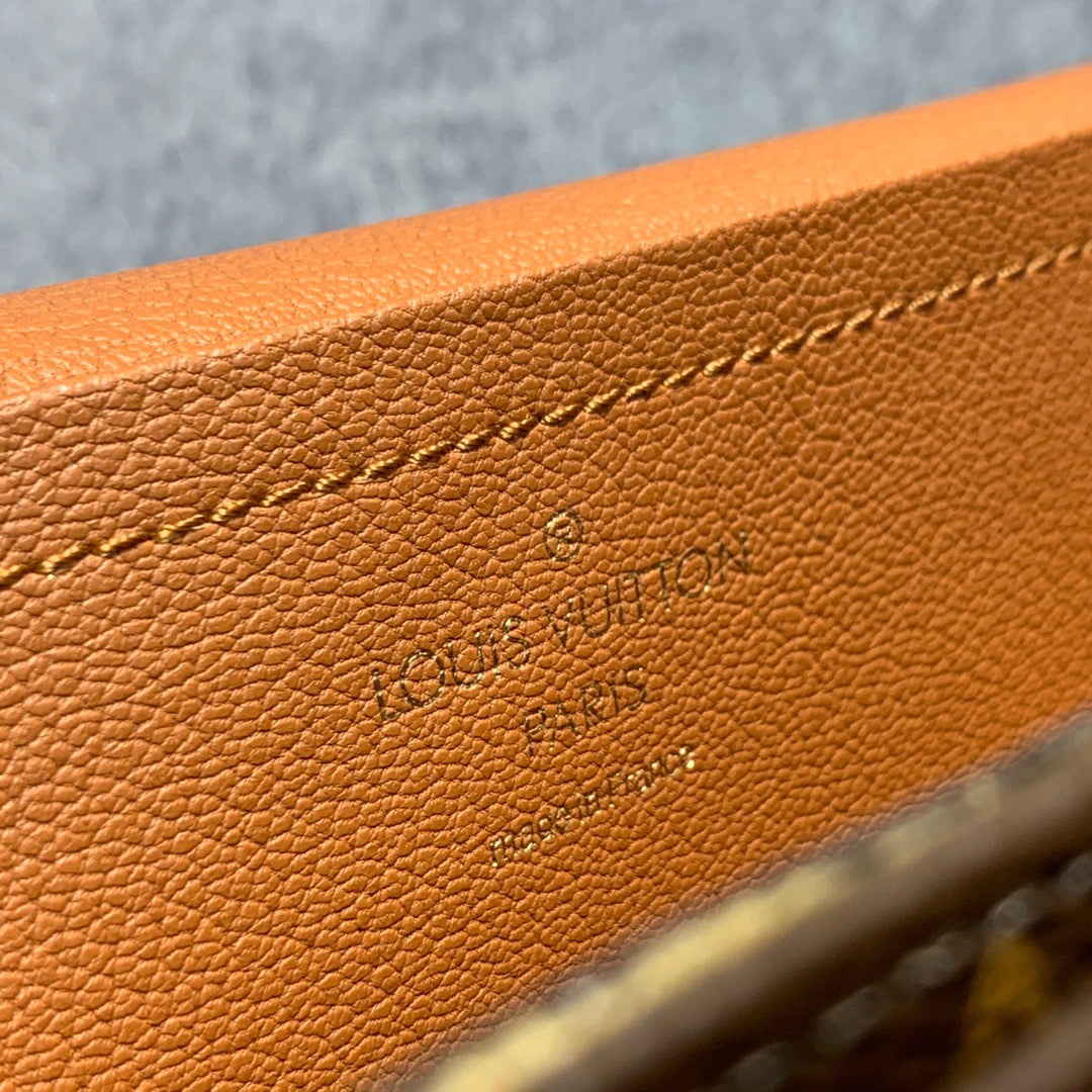 LB670 Marceau Monogram / HIGHEST QUALITY VERSION / 9.6 x 5.9 x 2.6 inches
