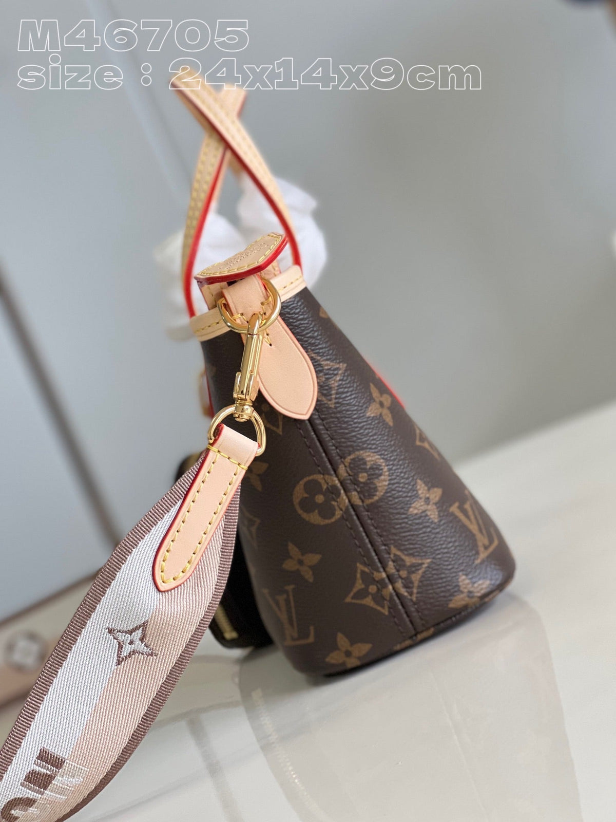 LB867 Neverfull BB / HIGHEST QUALITY VERSION / 9.4 x 5.5 x 3.5 inches
