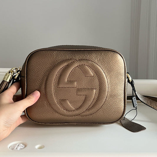 GC680 GG Disco Soho Shoulder Bag / 8.3x5.9x2.7inch