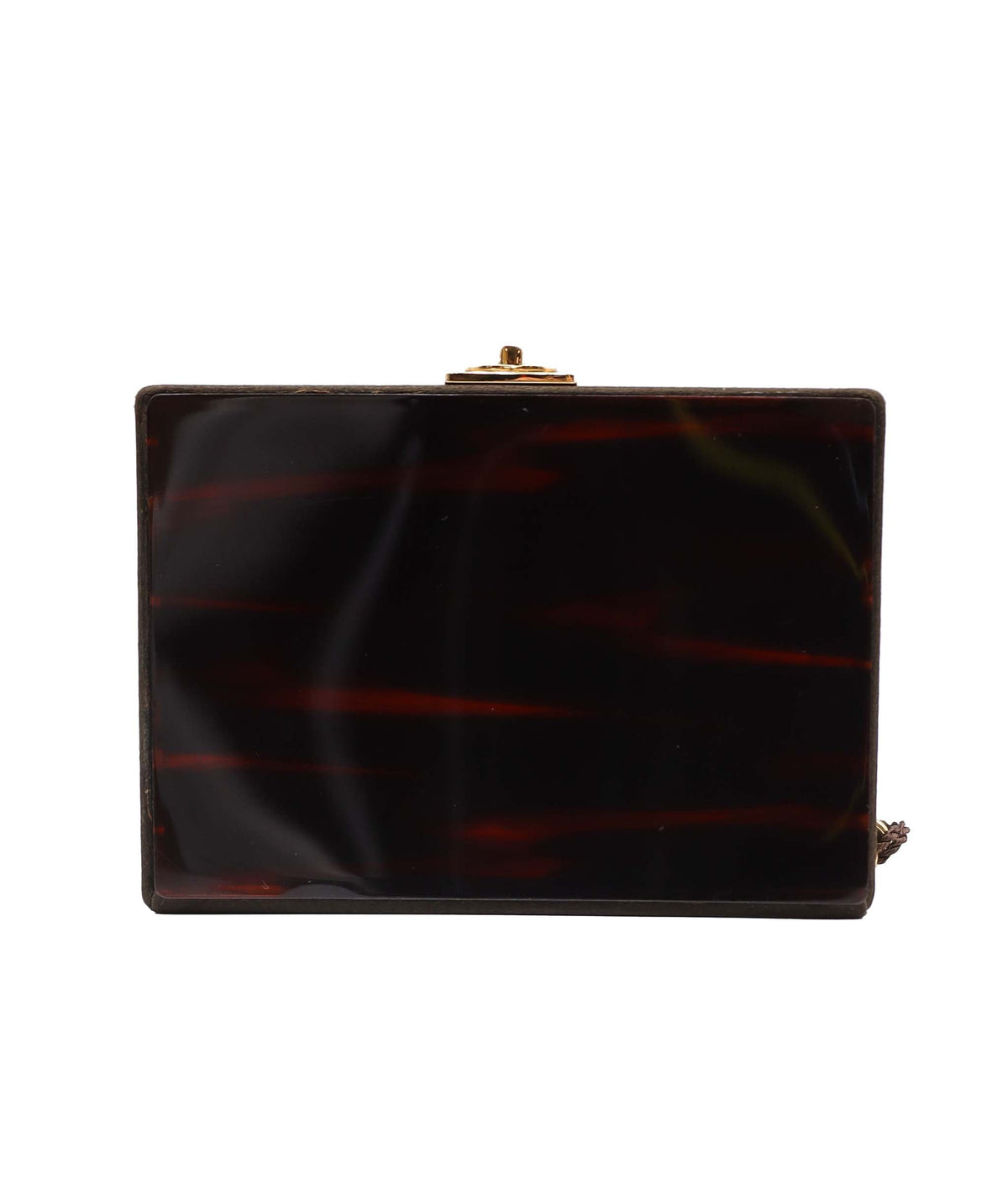 Chanel Vanity Box Tortoise Resin C23121733 ASC5914