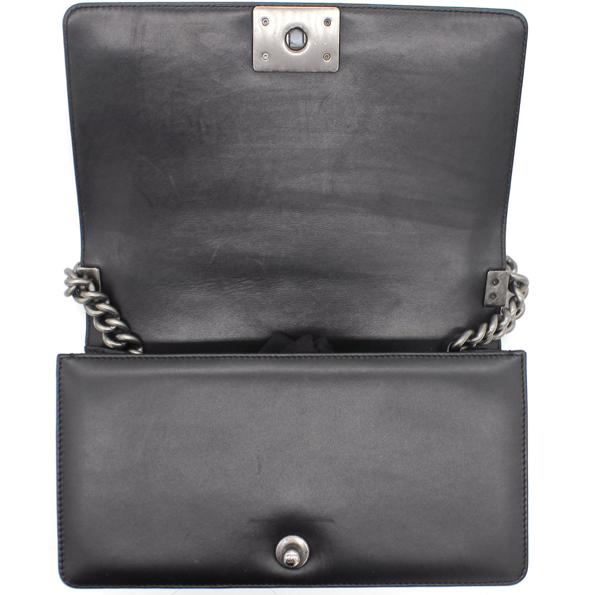 Chanel Quilted Medium Boy Bag Lambskin