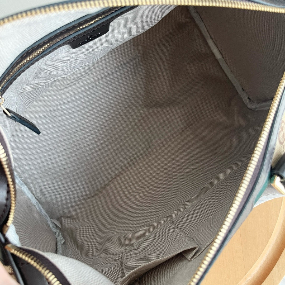 GC672 Ophidia Medium Top Handle Bag / 13x8.6x7.1inch