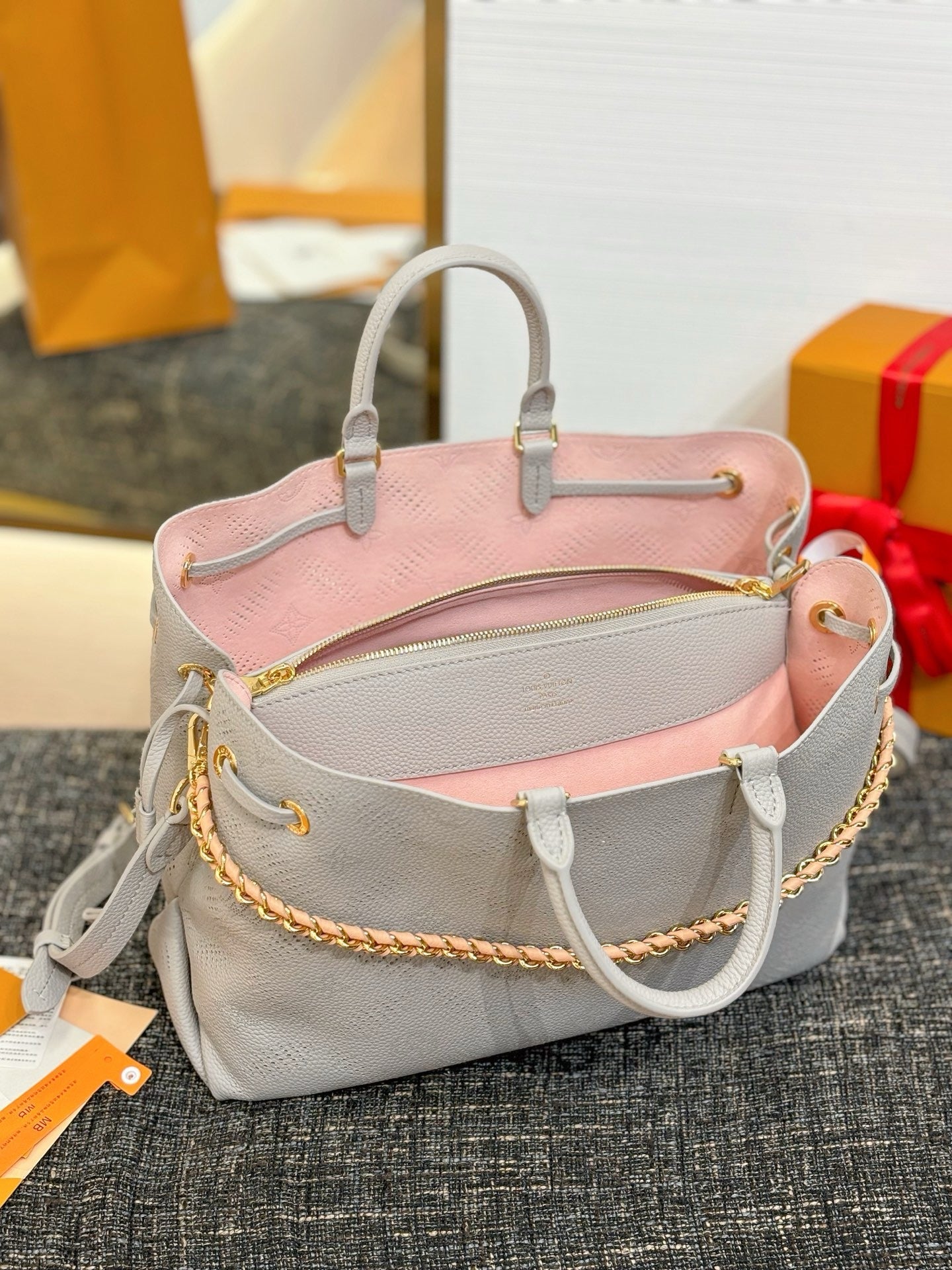 LB1224 Bella Tote / 12.6 x 9.1 x 5.1 inches / HIGHEST QUALITY VERSION