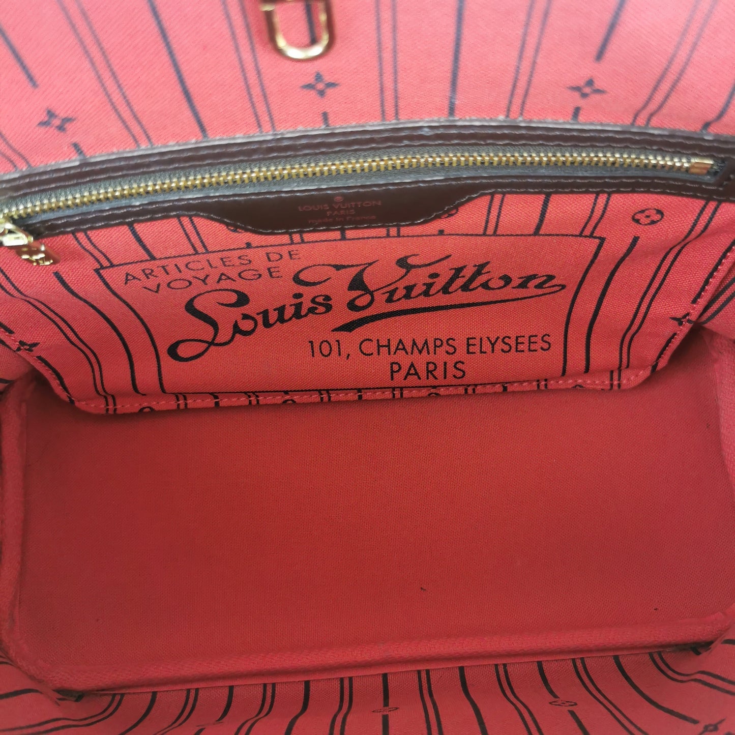 Louis Vuitton Neverfull PM Damier Ebene Canvas