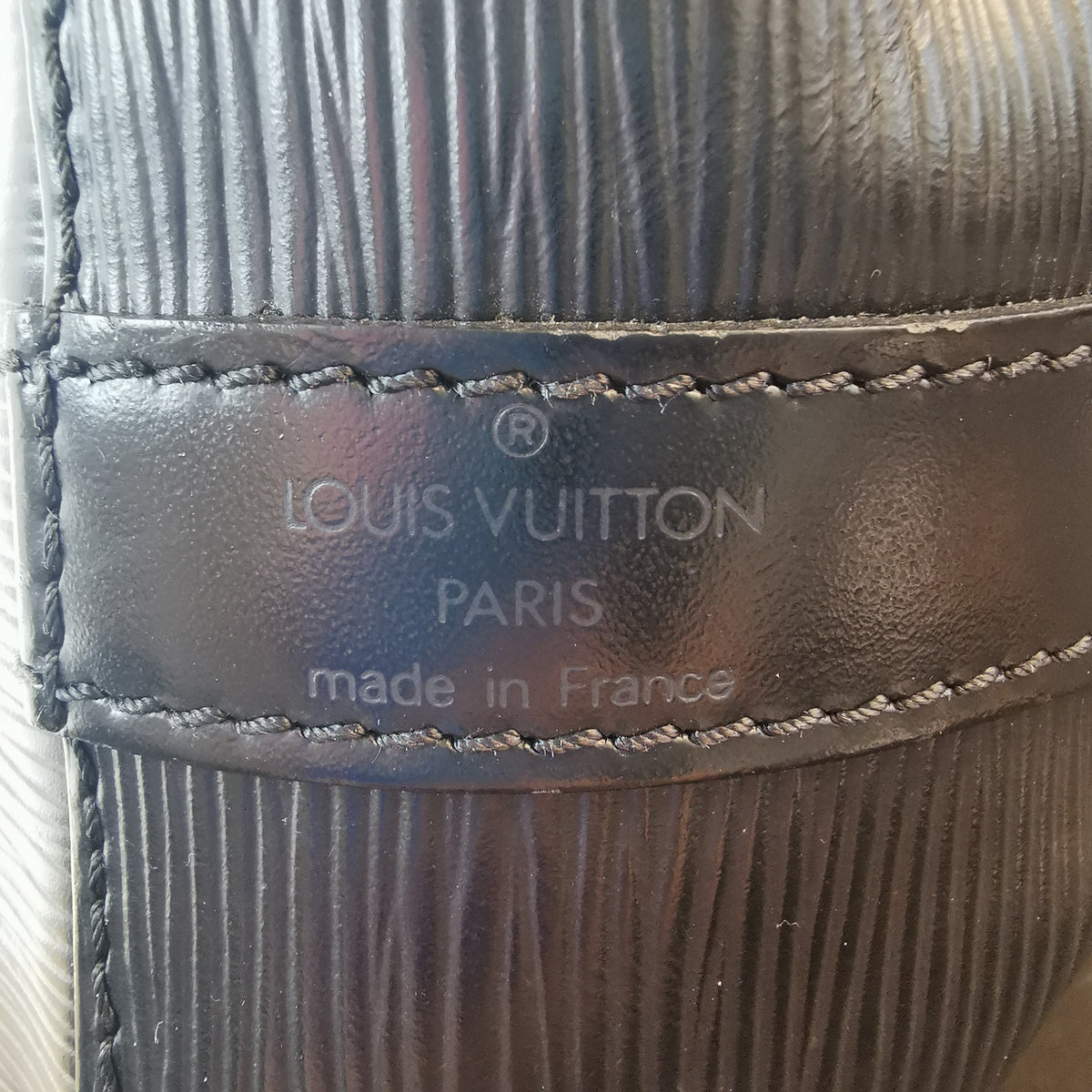 Louis Vuitton Petit Noé Black Epi