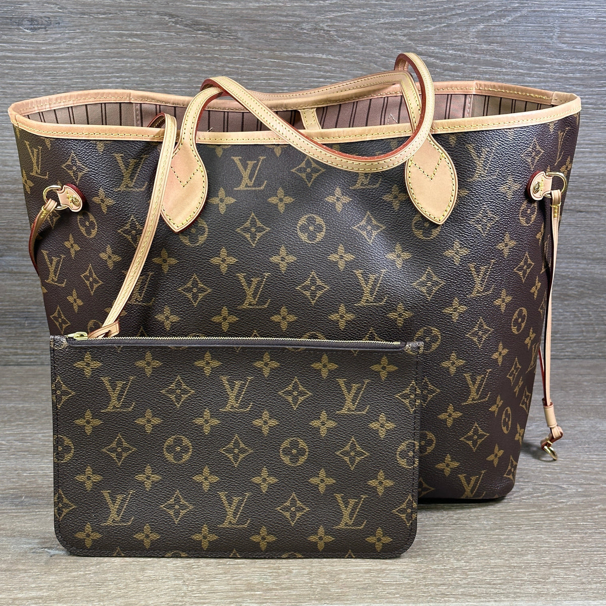 Louis Vuitton Neverfull With Pochette - Monogram