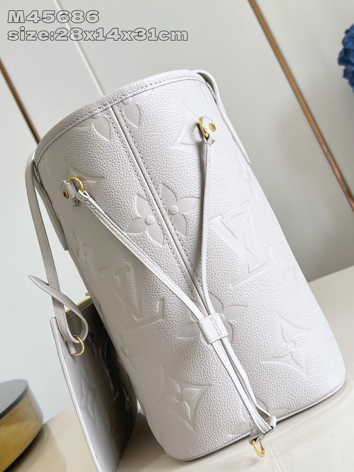 LB1227 Neverfull MM / 12.2 x 11 x 5.5 inches / HIGHEST QUALITY VERSION