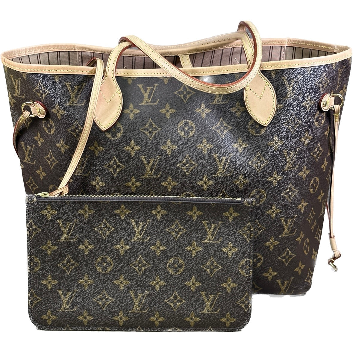 Louis Vuitton Neverfull With Pochette - Monogram