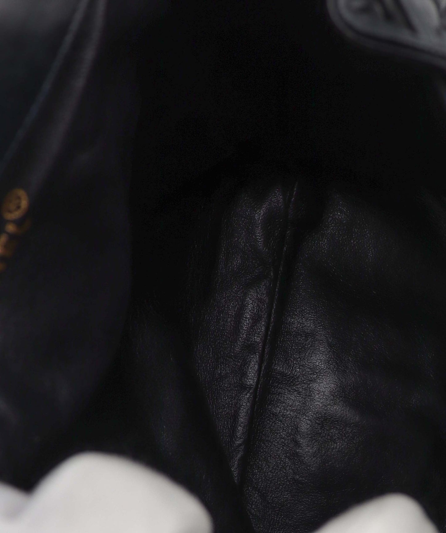 Chanel Vintage Duma Backpack Black Lambskin GHW SKC1996