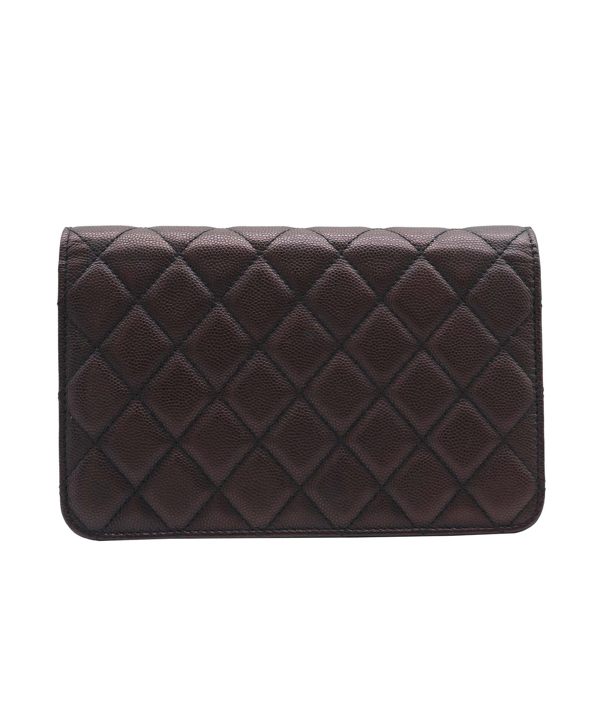 Chanel WOC Flip Lock Black Caviar GHW #24 SKC1997
