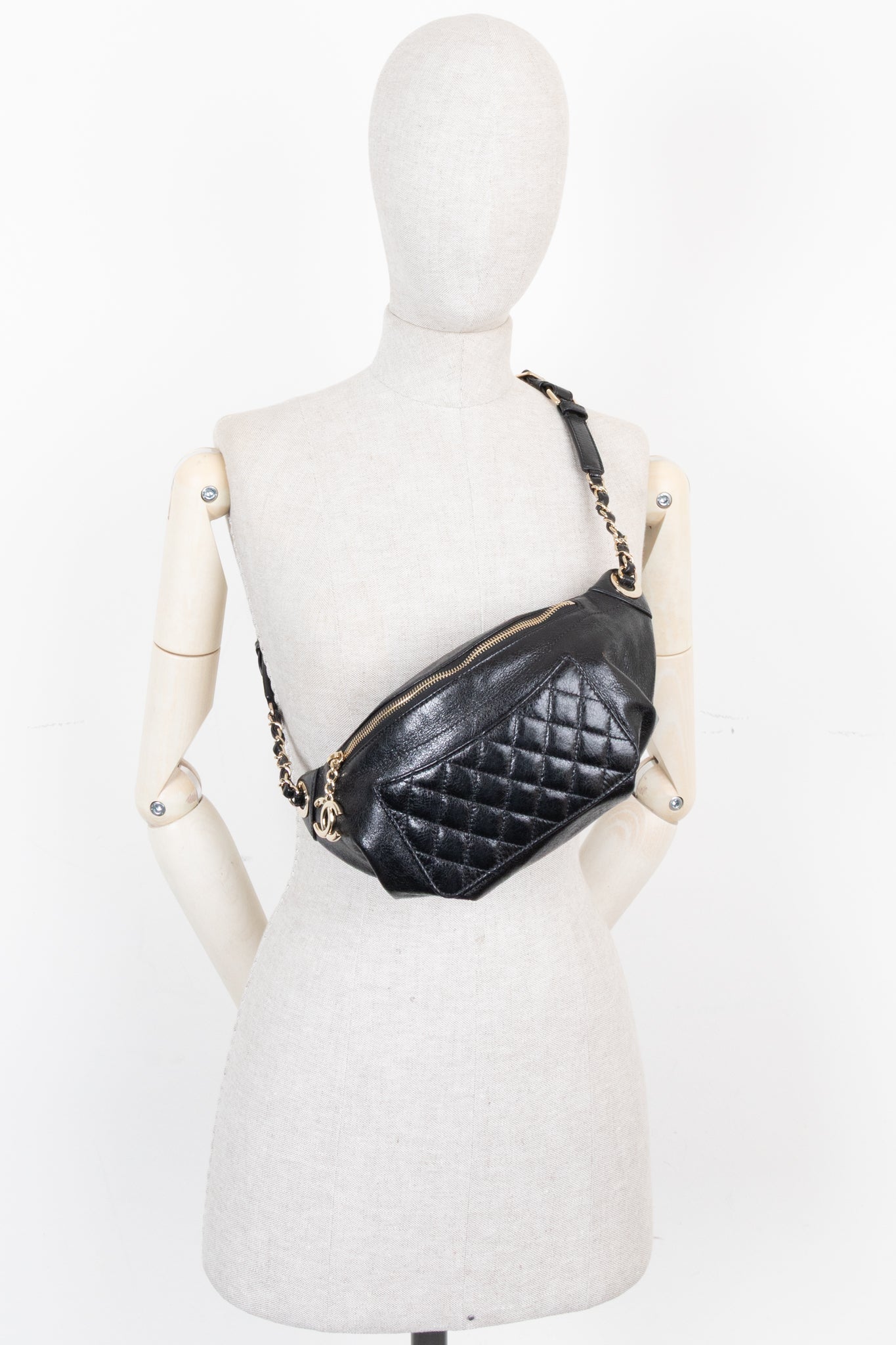 CHANEL CC Bum Bag Black