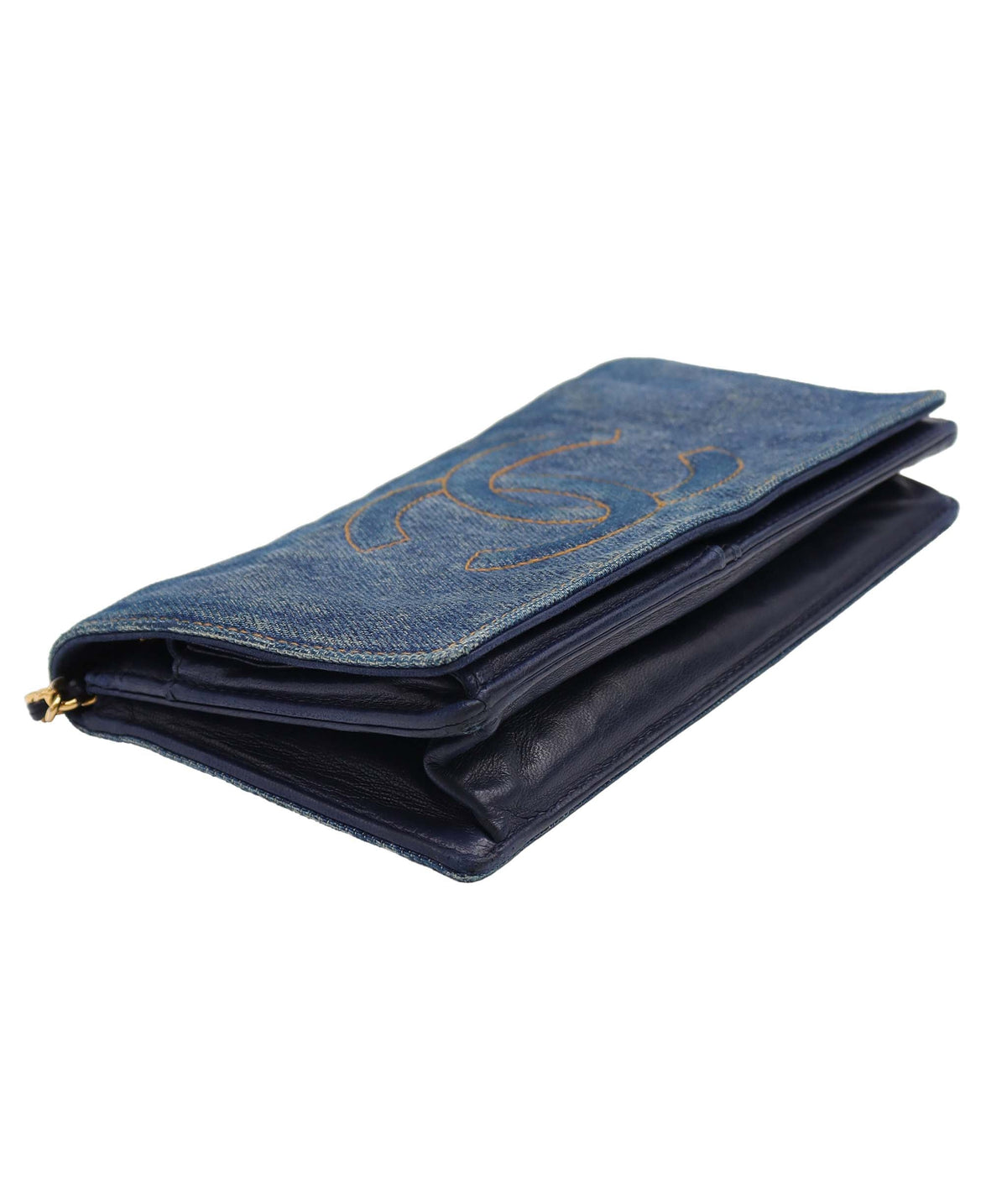 Chanel Vintage WOC Denim GHW #4 SKC1989