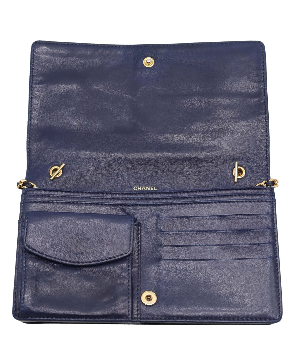 Chanel Vintage WOC Denim GHW #4 SKC1989