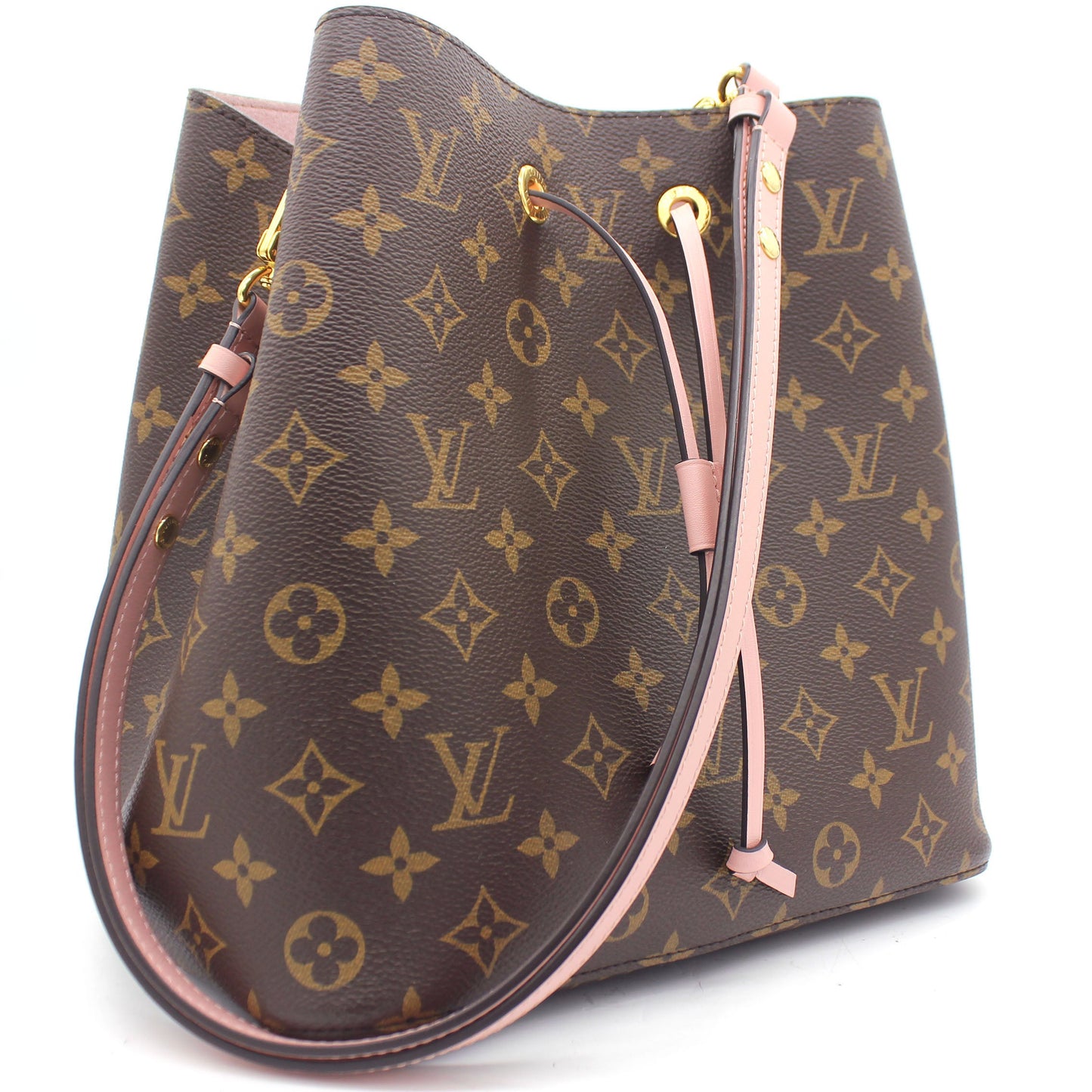 NéoNoé Monogram Shoulder Bag Pink