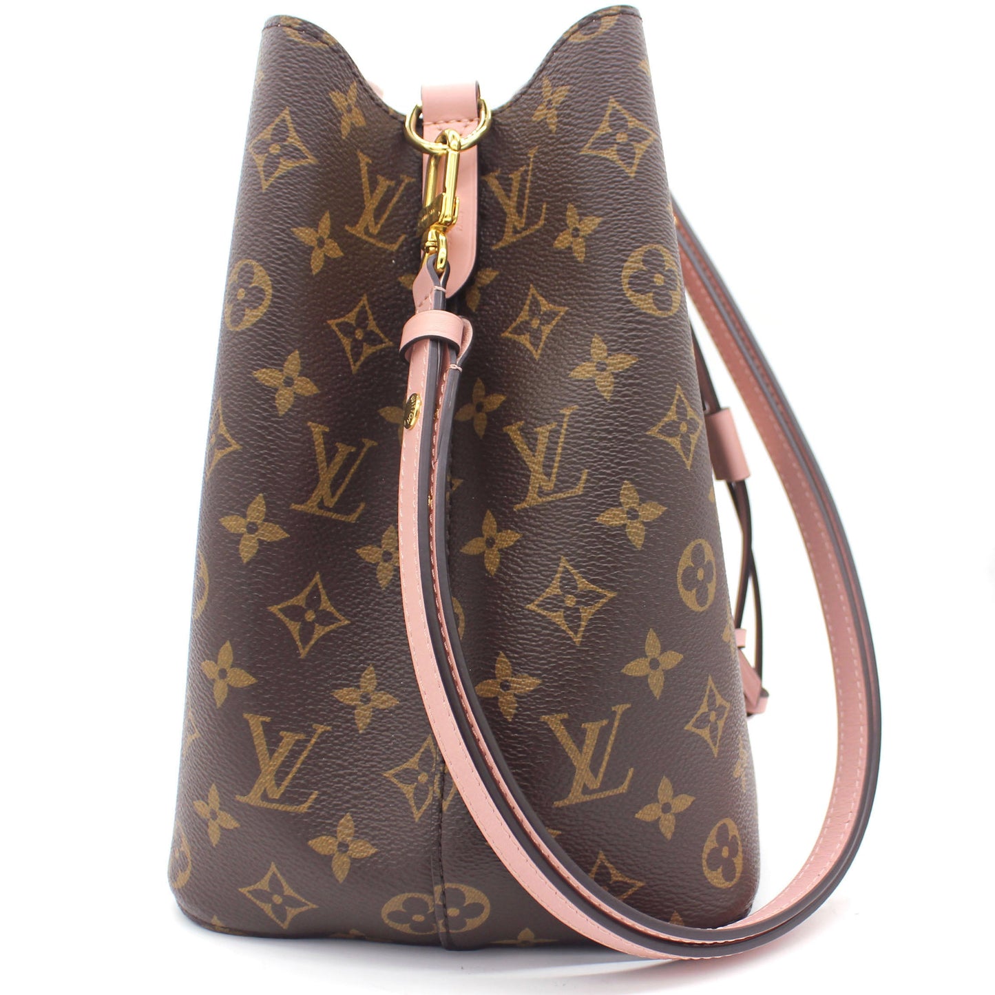 NéoNoé Monogram Shoulder Bag Pink