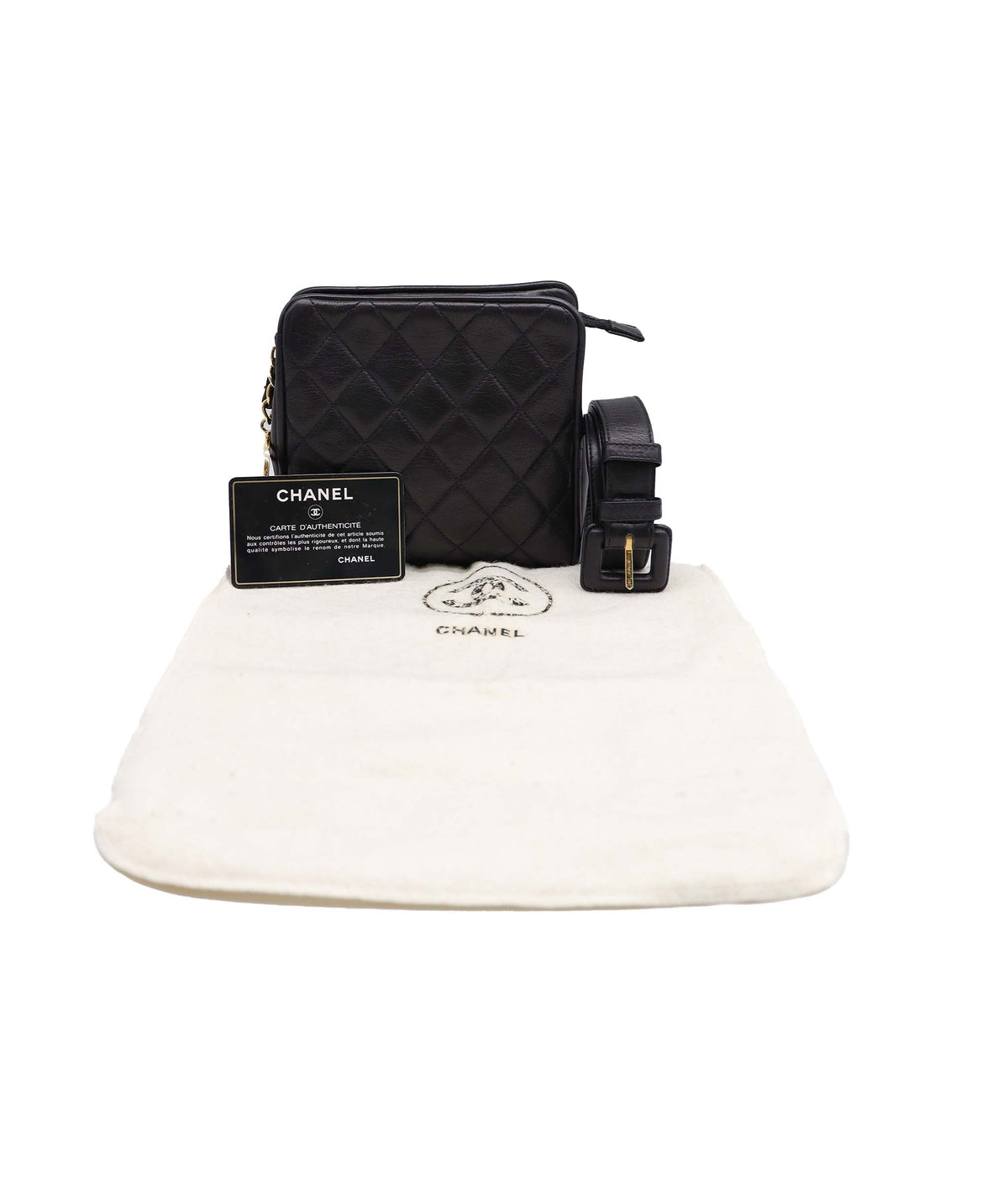 Chanel Vintage CC Charm Belt Bag DXBS3365