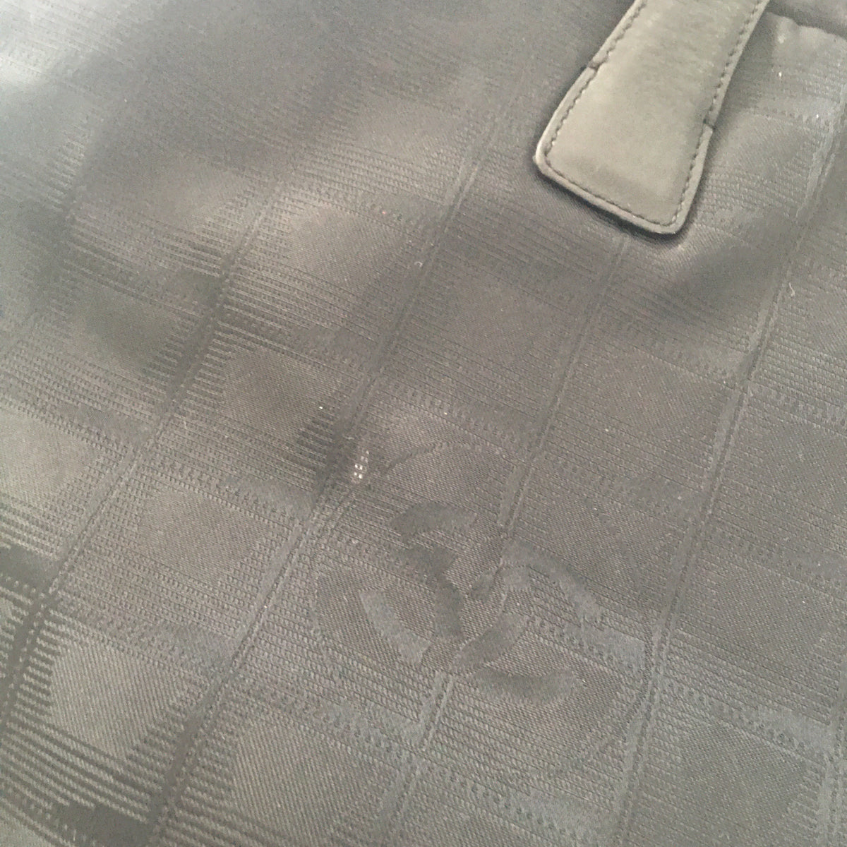 Top Quality Chanel Handbag in Black Fabric