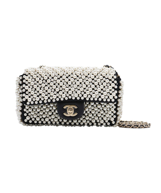 Chanel 195 Pearl Rectangular Mini DXBS2966