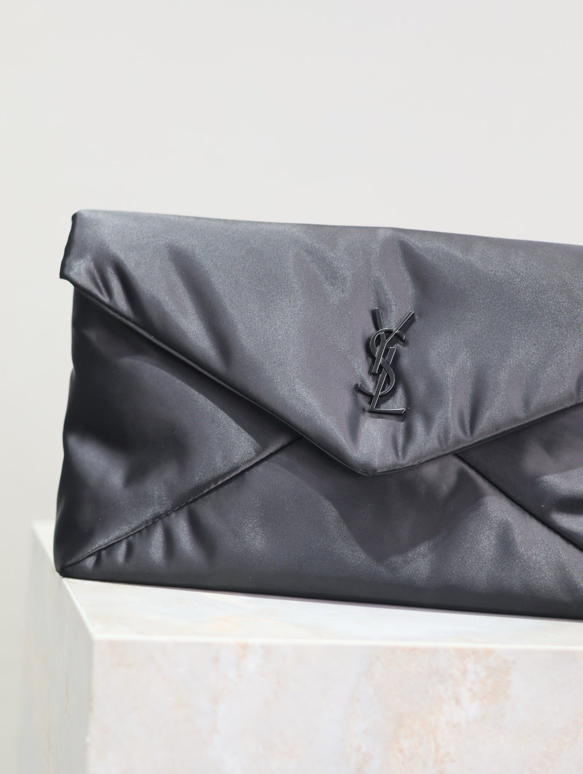 YSK359  CASSANDRE Large Envelope Pouch in Nylon / HIGHEST QUALITY VERSION / 11.6" x 7.1" x 1.8"