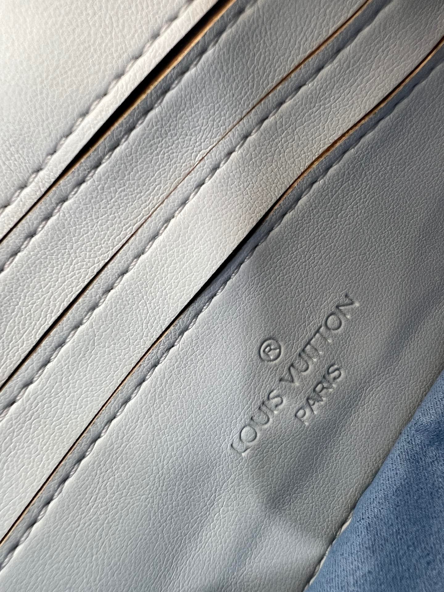 LB765 Wallet on Strap Bubblegram / 7.9 x 4.7 x 2.4 inches