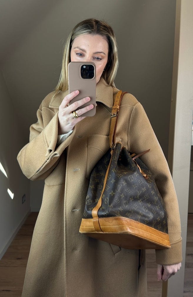 Louis Vuitton Noé Monogram Canvas Brown Bag