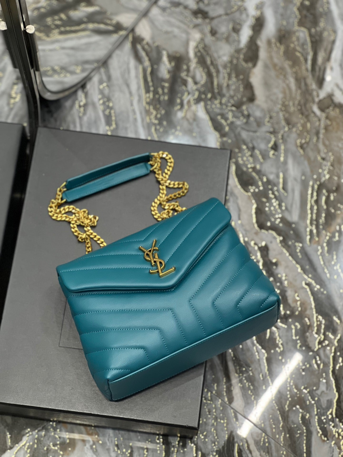 YSK176 LOULOU Shoulder Bag / HIGHEST QUALITY VERSION