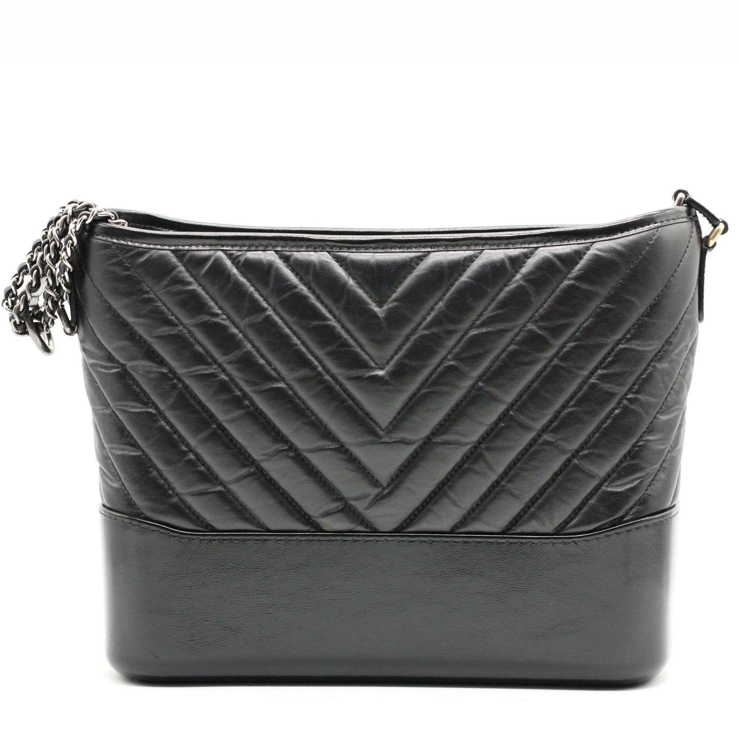 Chanel Gabrielle Chevron Medium Hobo Bag