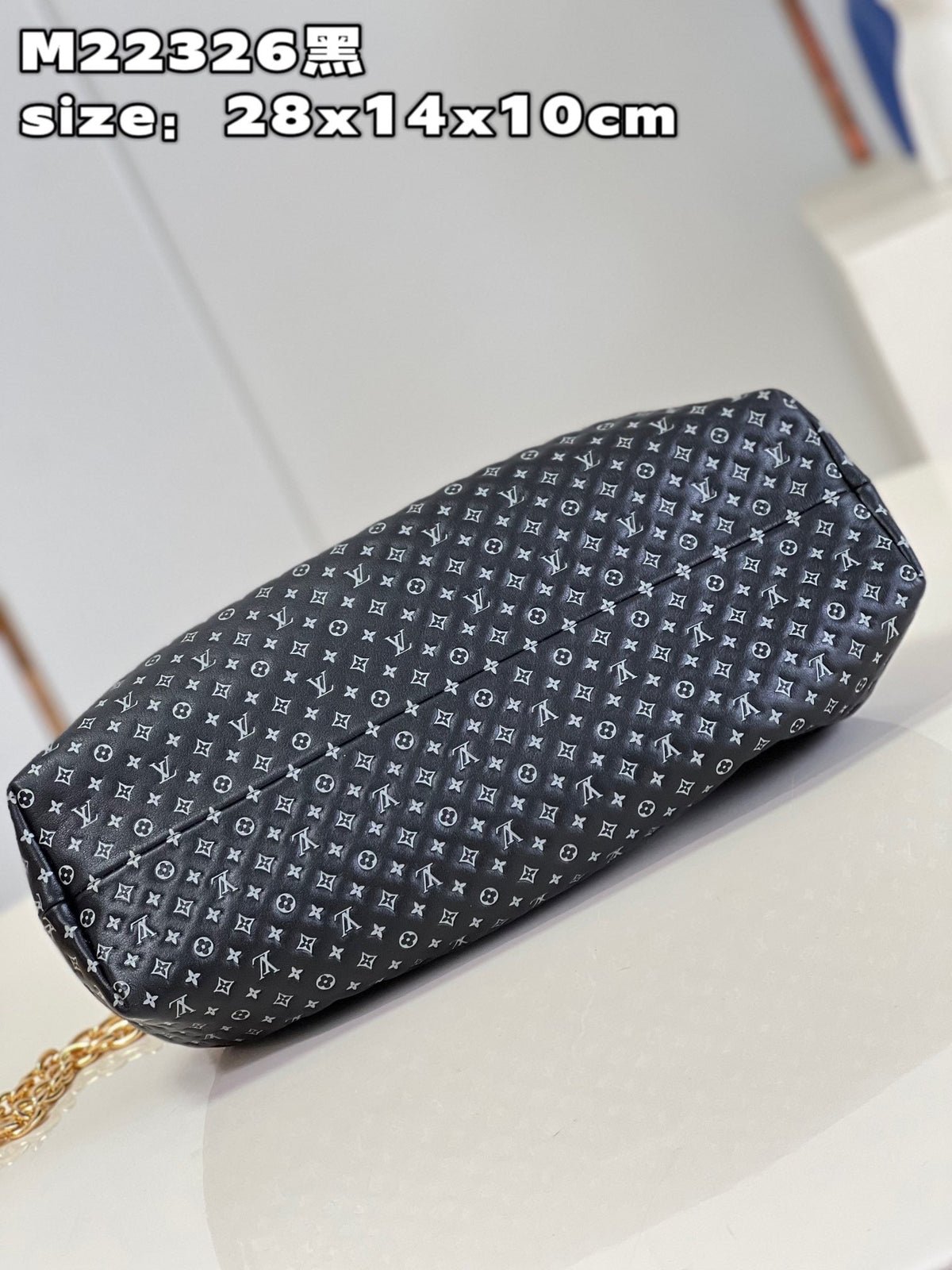 LB796 Monogram Clutch / HIGHEST QUALITY VERSION / 11 x 5.5 x 3.9 inches
