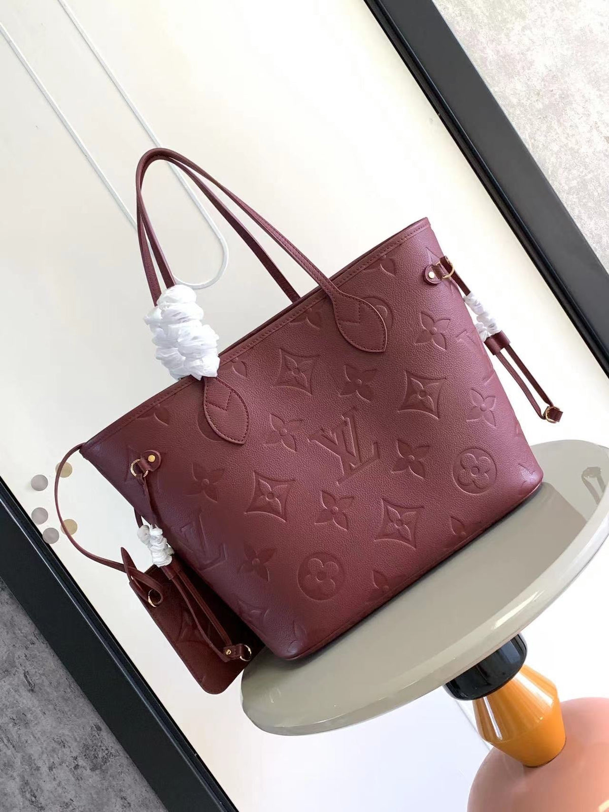 LB879 Neverfull MM / HIGHEST QUALITY VERSION / 12.2 x 11 x 5.5 inches