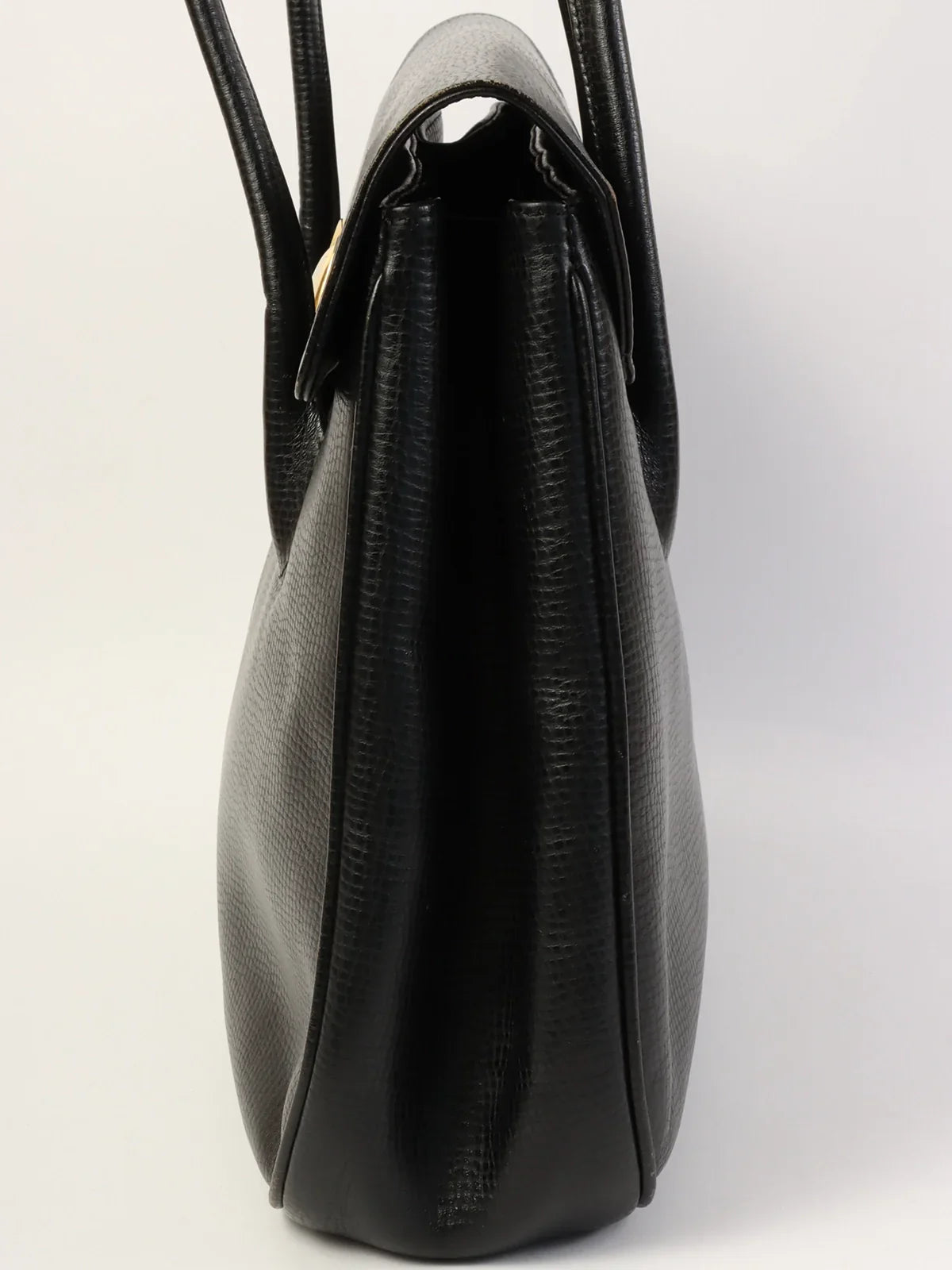 DIOR Oval Logo Plate Tote Bag Black