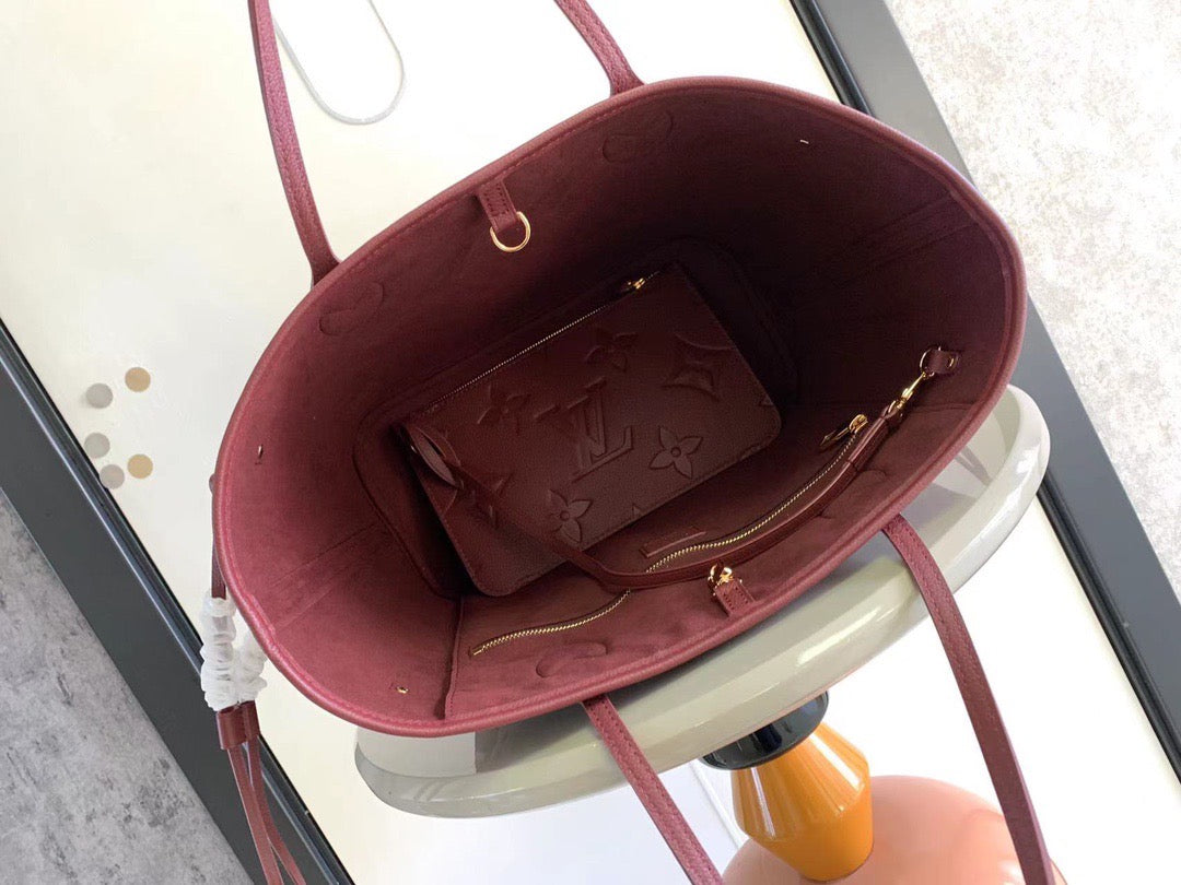 LB879 Neverfull MM / HIGHEST QUALITY VERSION / 12.2 x 11 x 5.5 inches