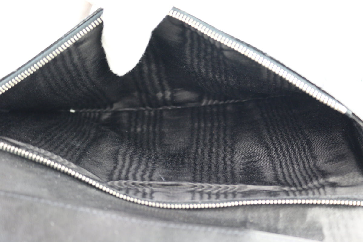 Black Patent Chocolate Bar Flap