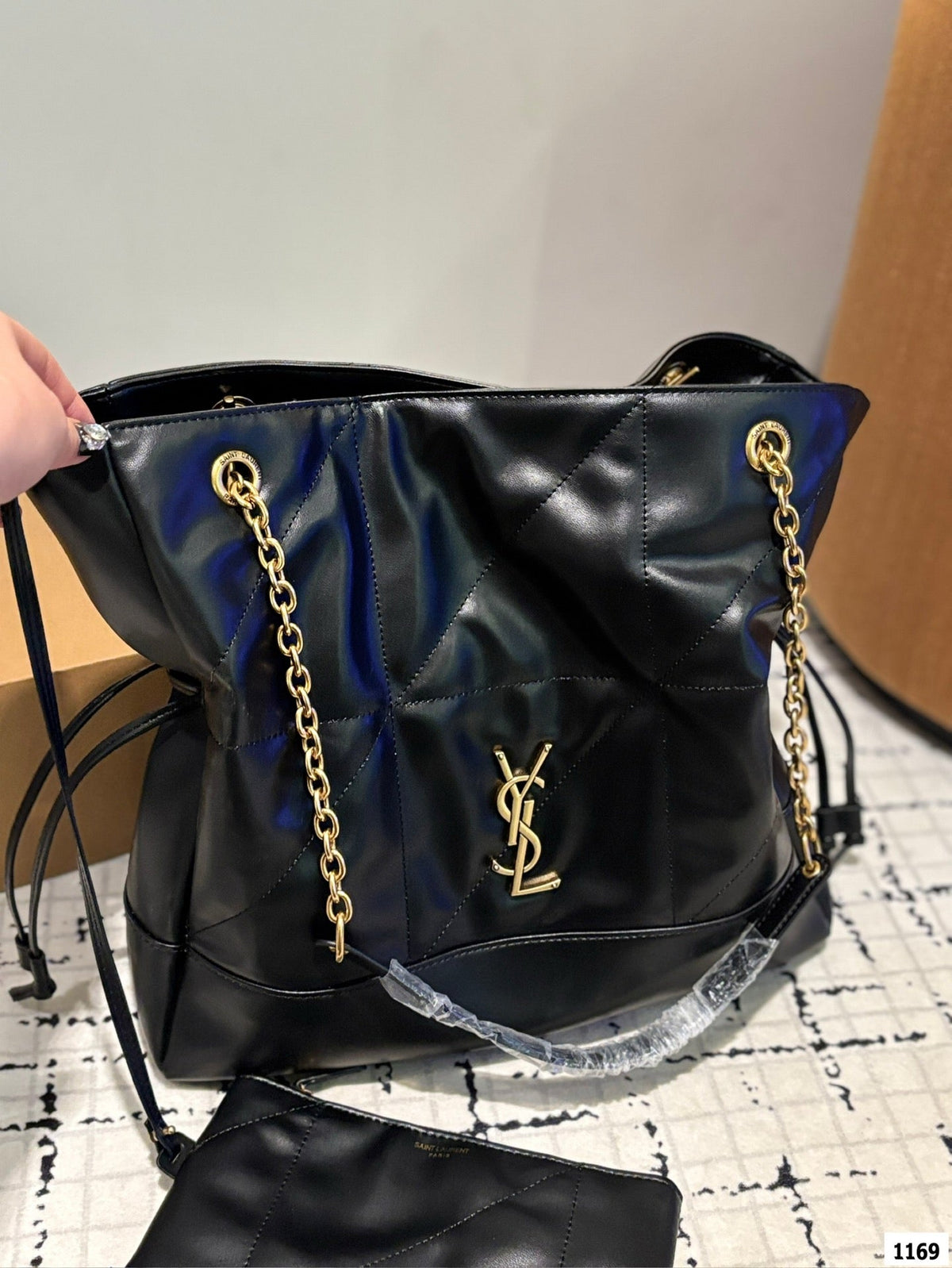 YSK394 JAMIE SHOPPING BAG / 13" x 13" x 3.9"