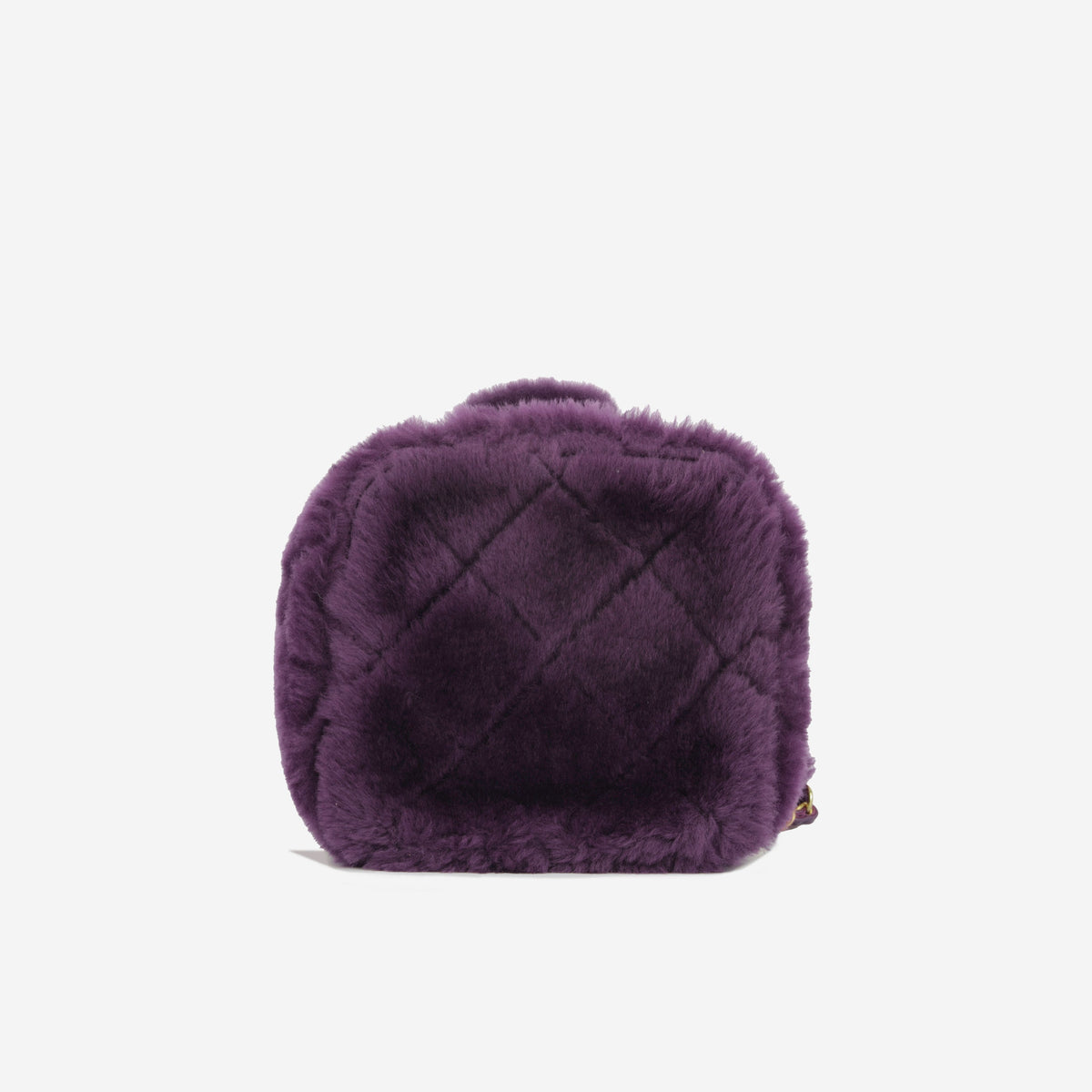 Shearling Vanity Case