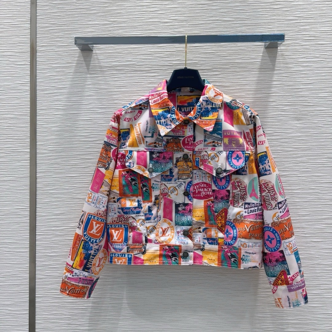 CLTH431 LV Cropped Jacket