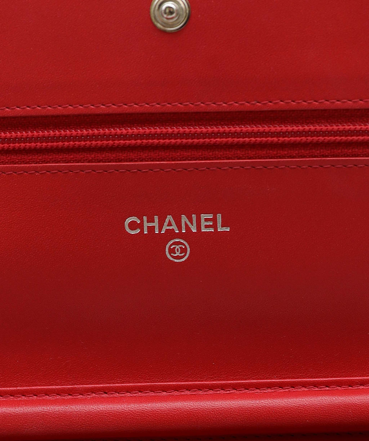 Chanel Timeless CC WOC Red Caviar SHW #17 SKC2005