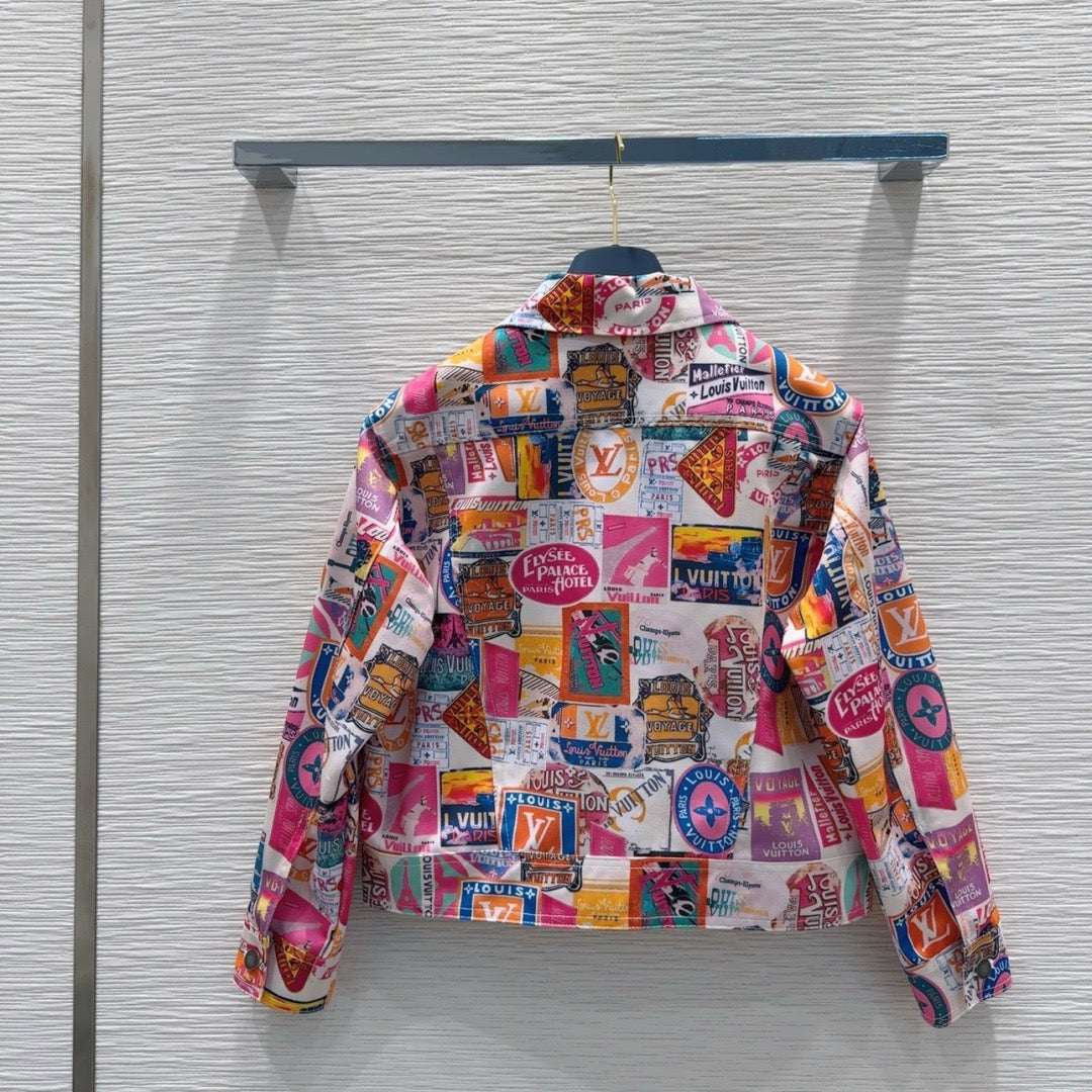 CLTH431 LV Cropped Jacket