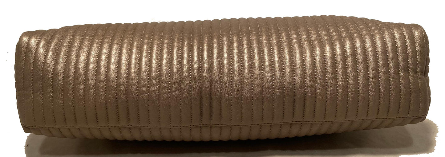 CHANEL Vertical Stripe Quilted Reissue Classic Flap Shoulder Bag