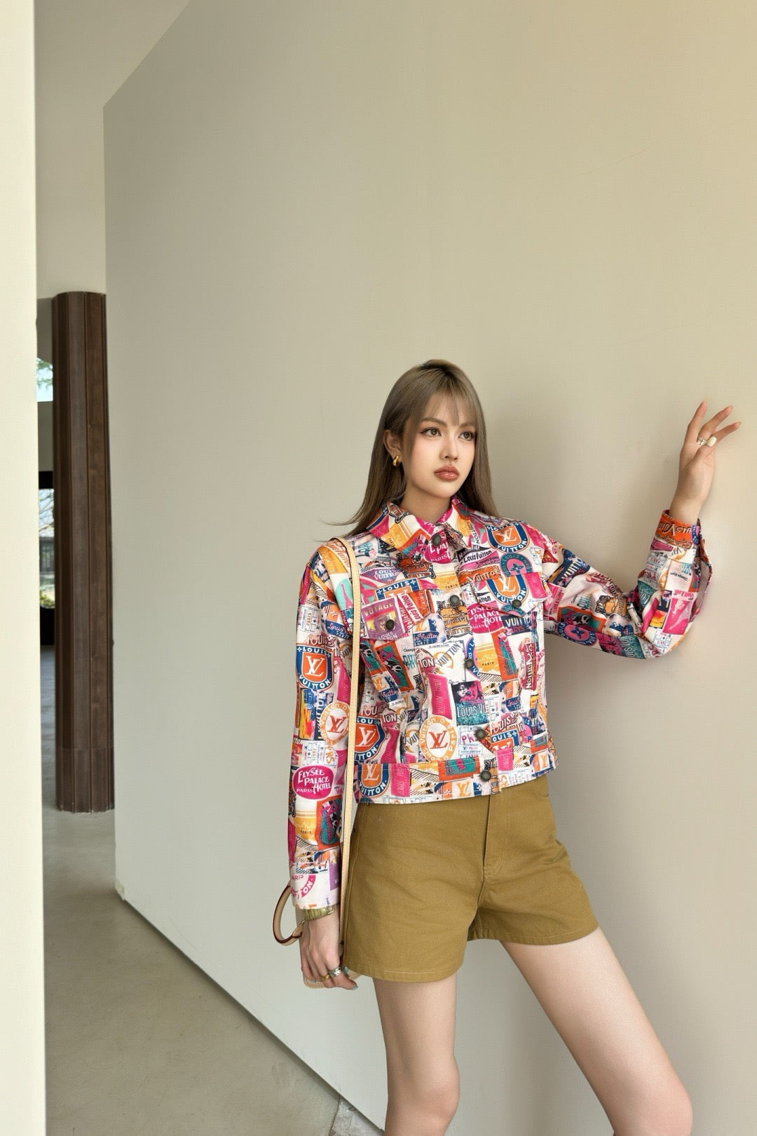 CLTH431 LV Cropped Jacket
